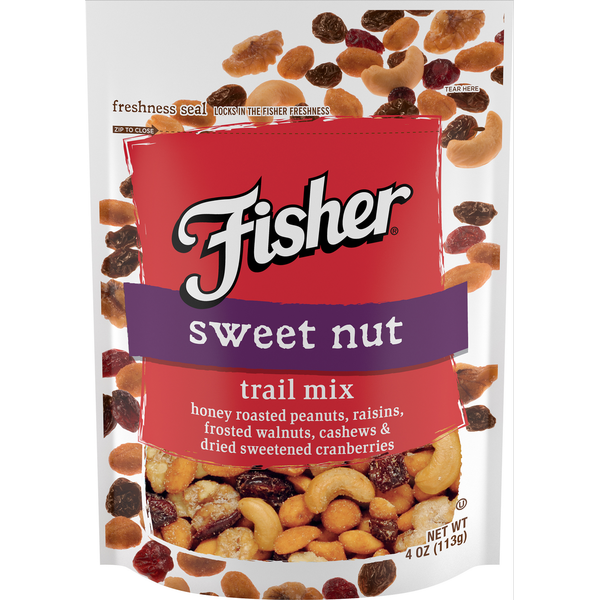 Nuts, Seeds & Dried Fruit Fisher Trail Mix, Sweet Nut hero