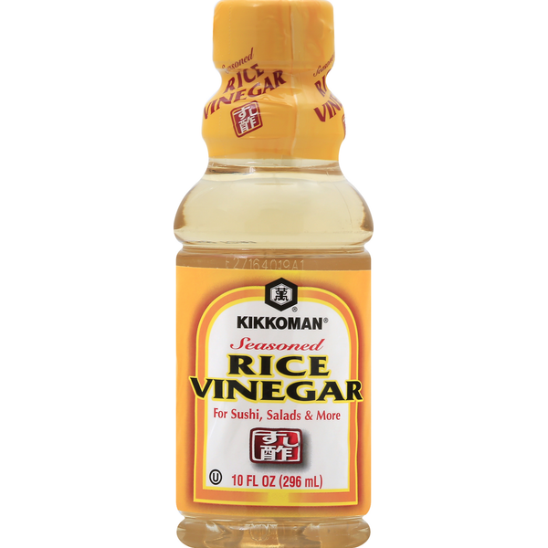 Oils & Vinegars Kikkoman Rice Vinegar, Seasoned hero