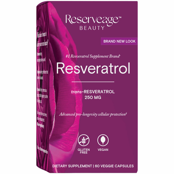 Antioxidants Reserveage Nutrition Rsv Trans-Resveratrol 250Mg Caps hero