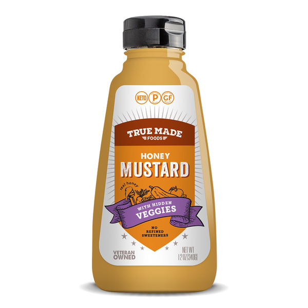 True Made Foods Honey Mustard, All Natural w/ Hidden Veggies. Paleo and Keto. hero