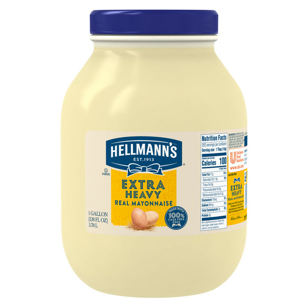 Condiments Hellmann's Extra Heavy Mayonnaise hero