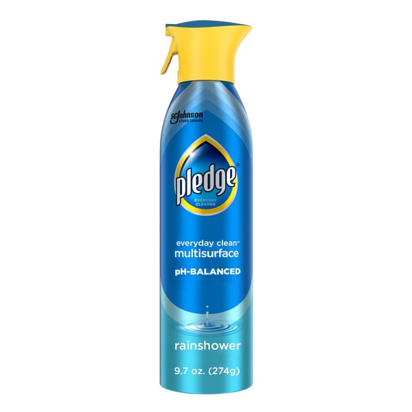 Cleaning Products Pledge Everday Clean™ Multisurface Cleaner Aerosol, Rainshower Scent hero