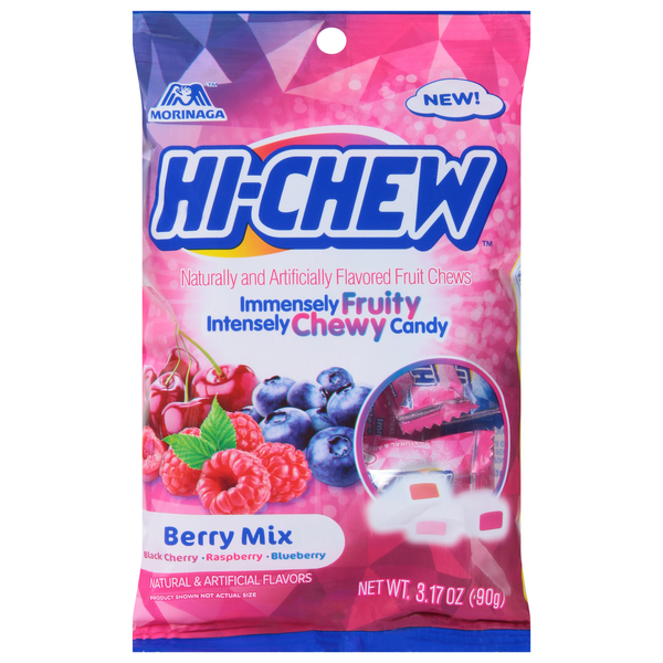 Candy & Chocolate Hi-Chew Fruit Chews, Berry Mix hero