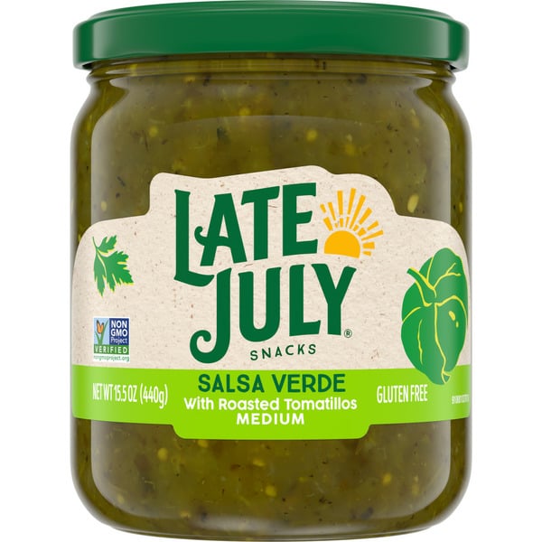 Late July Salsa Verde with Roasted Tomatillos hero