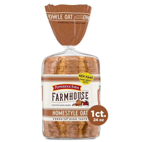 Packaged Bread Pepperidge Farm Homestyle Oat Bread hero