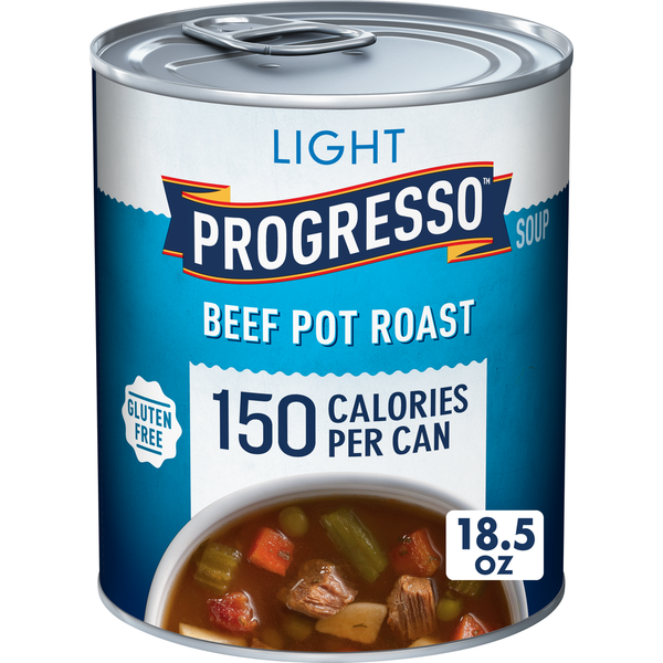 Soup, Broth & Bouillon Progresso Light, Beef Pot Roast Soup, Gluten Free hero