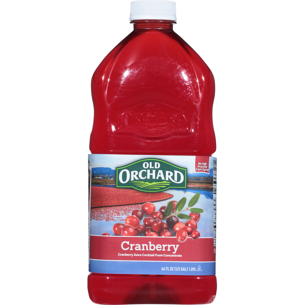 Juice & Nectars Old Orchard Juice Cocktail, Cranberry hero