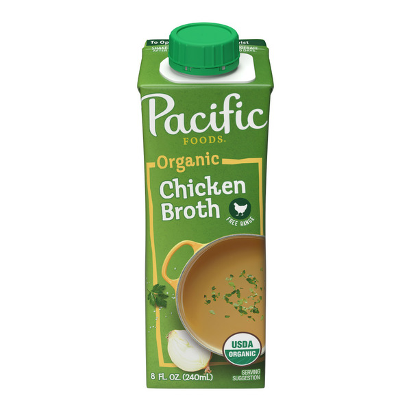 Soup, Broth & Bouillon Pacific Foods Organic Free Range Chicken Broth hero