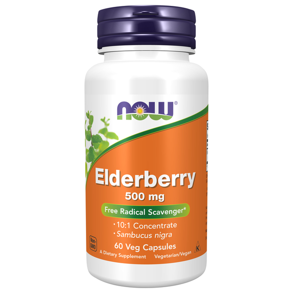 Vitamins & Supplements NOW Elderberry 500 mg hero