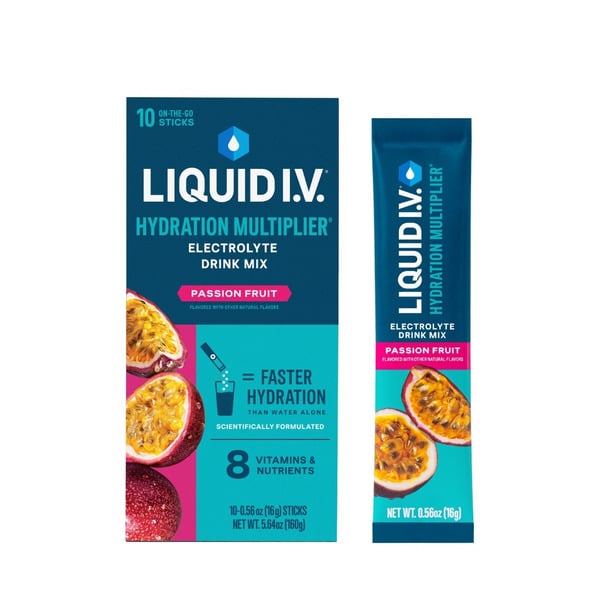 Energy & Sports Drinks Liquid I.V. Hydration Multiplier, Passion Fruit hero