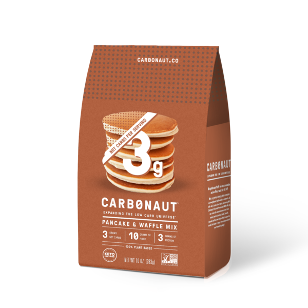 Hot Cereal & Pancake Mixes Carbonaut Low Carb, Pancake & Waffle Mix hero