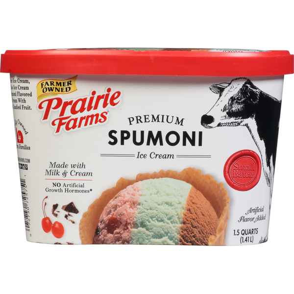 Ice Cream & Ice Prairie Farms Ice Cream, Premium, Spumoni hero