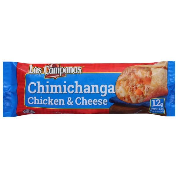 Latino Foods Las Campanas Chimichanga, Chicken & Cheese hero