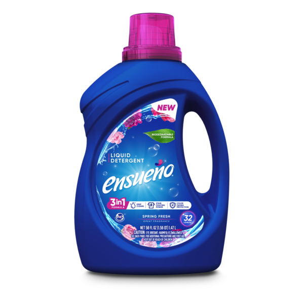 Laundry Ensueño Liquid Detergent, Spring Fresh hero