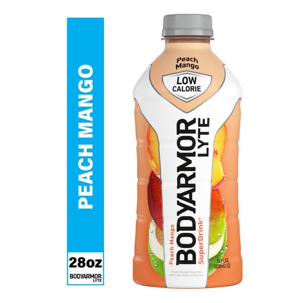 Energy & Sports Drinks BODYARMOR Lyte Peach Mango Electrolyte Hydration Sports Drink hero