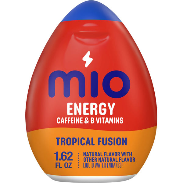 Cocoa and Drink Mixes MiO Energy Tropical Fusion Naturally Flavored Liquid Water Enhancer Drink Mix hero