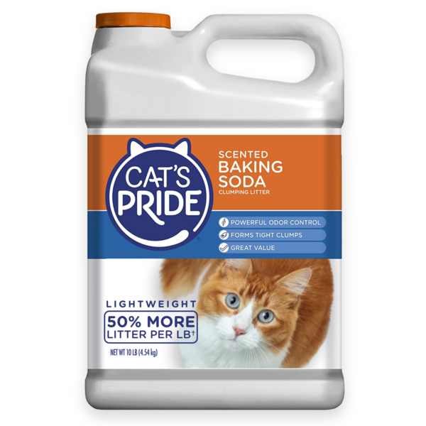 Cat Food & Care Cat's Pride Lightweight Clumping Litter: Baking Soda, Scented hero