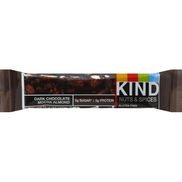 Energy & Granola Bars KIND Bar, Dark Chocolate Mocha Almond hero