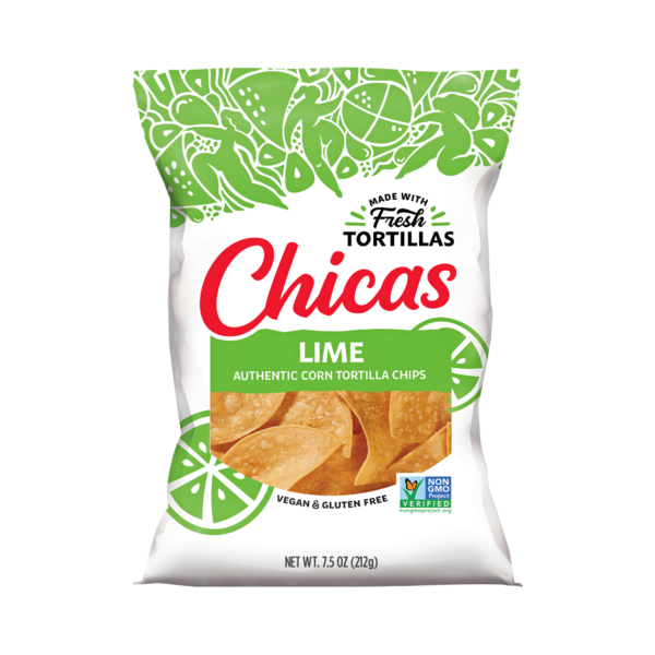 Chips & Pretzels Chicas Corn Tortilla Chips - Lime hero