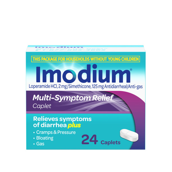 Digestion IMODIUM Multi-Symptom Relief Anti-Diarrheal Caplets, Easier To Open hero