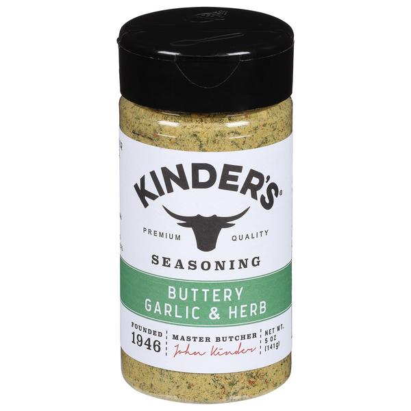 Spices & Seasonings Kinder's Seasoning, Buttery Garlic & Herb hero