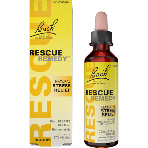 Stress & Sleep Aids Rescue Homeopathic, Natural Stress Relief, Dropper hero