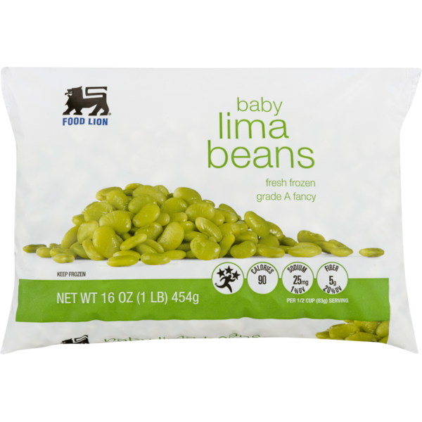 Vegetables, Vegan, & Vegetarian Food Lion Lima Beans, Baby, Bag hero