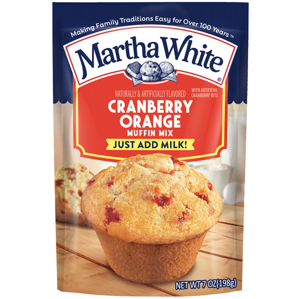 Doughs, Gelatins & Bake Mixes Martha White Cranberry Orange Muffin Mix hero