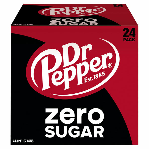 Soft Drinks Dr Pepper Zero Sugar Soda hero