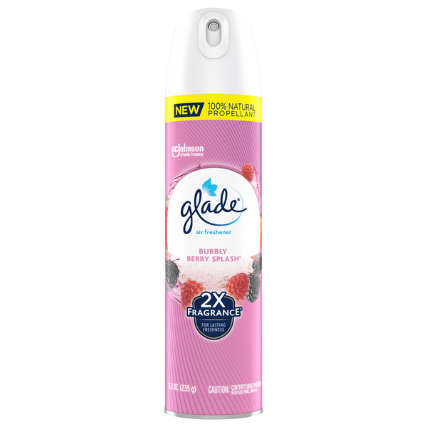 Air Fresheners & Candles Glade Air Freshener, Bubbly Berry Splash hero