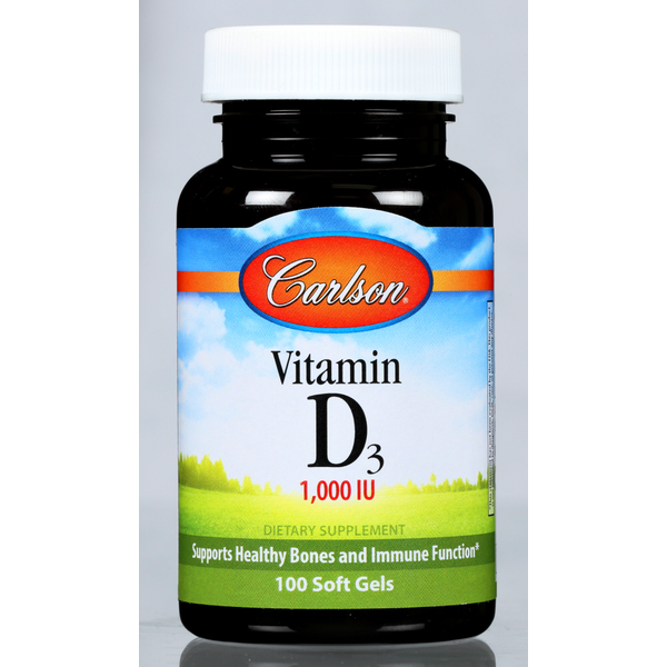 Vitamins & Supplements Carlson Vitamin D hero