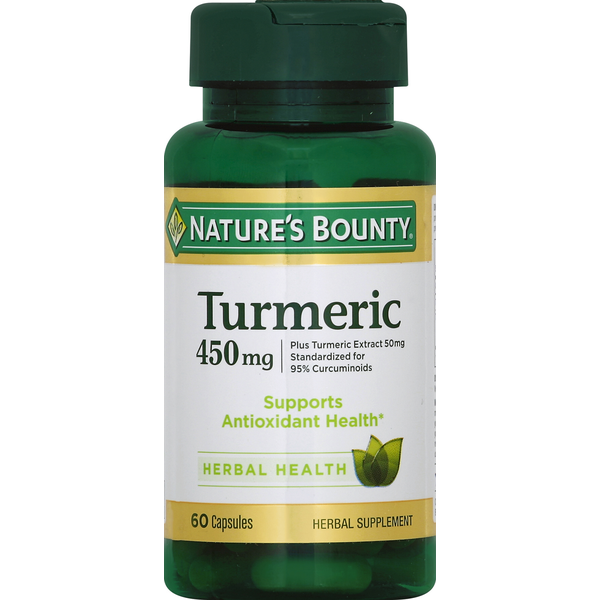 Nature's Bounty Turmeric hero