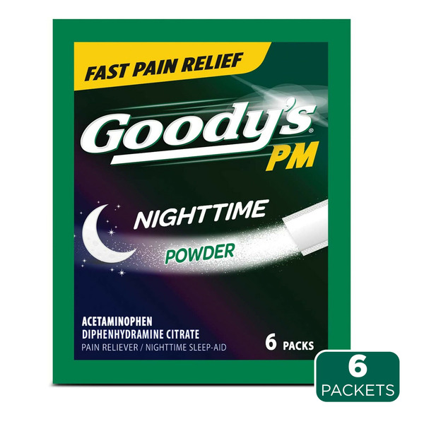 Muscles, Joints & Pain Relief Goody PM Pain Relief Powder Nighttime hero