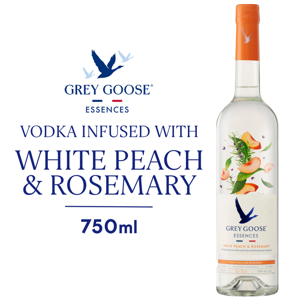 Liquor Grey Goose White Peach and Rosemary Vodka hero