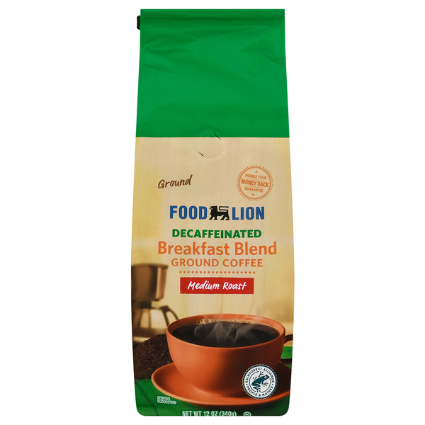 Coffee Food Lion Ground Decaf House Blend Coffee hero