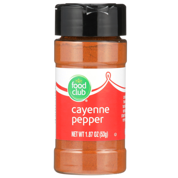 Spices & Seasonings Food Club Cayenne Pepper hero