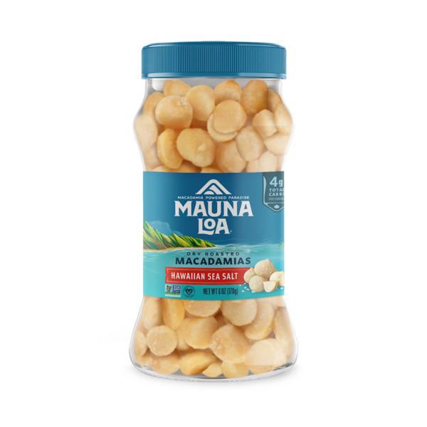 Nuts, Seeds & Dried Fruit Mauna Loa Hawaiian Sea Salt Macadamia Nuts Jar hero