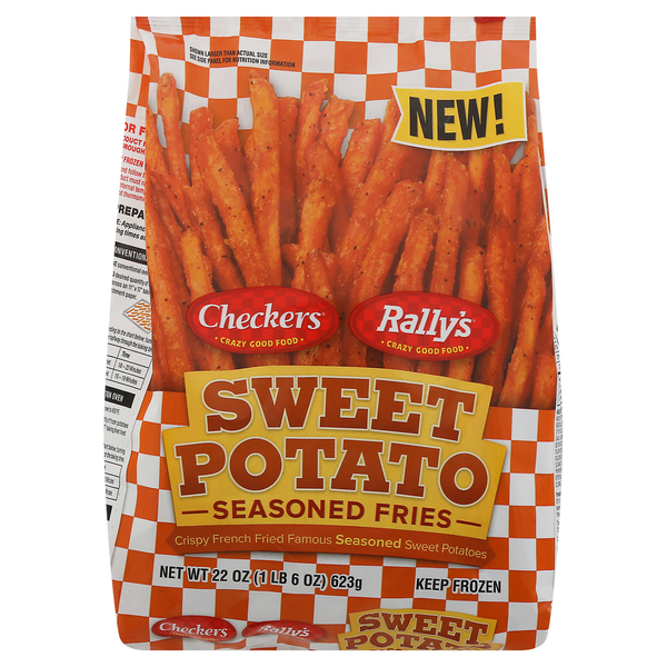 Checkers & Rally's Seasoned Fries, Sweet Potato hero