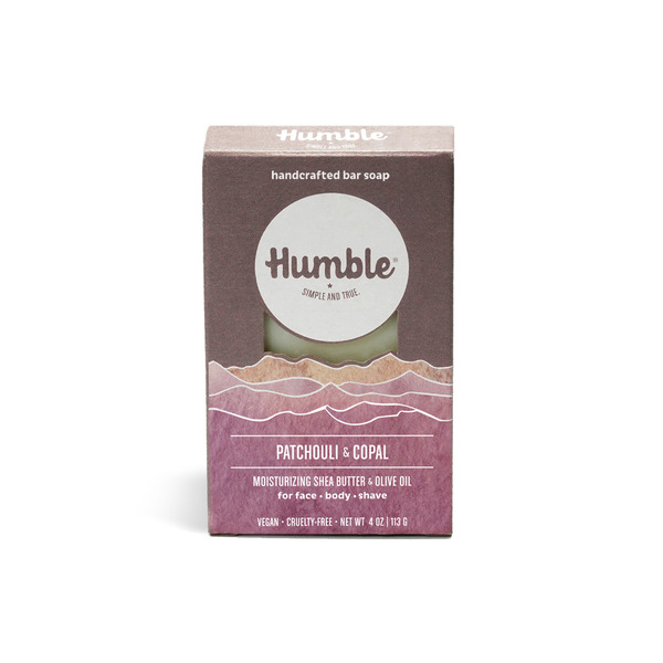 Humble Brands Patchouli & Copal Soap hero