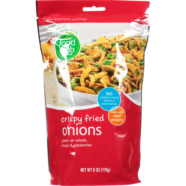 Salad Dressing & Toppings Food Club Onions, Crispy Fried hero