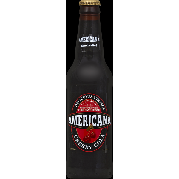 Soft Drinks Americana Cola, Cherry hero