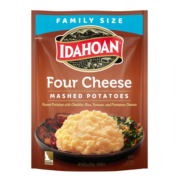 Instant Foods Idahoan® Four Cheese Mashed Potatoes Family Size hero