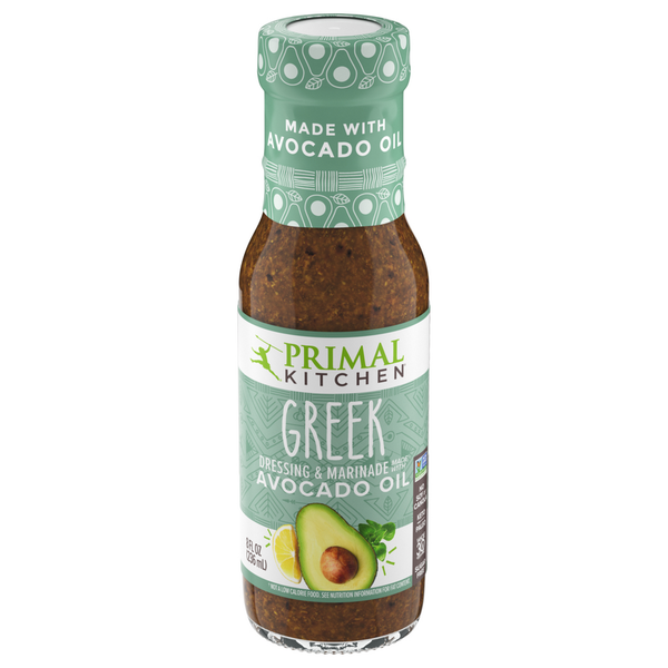 Salad Dressing & Toppings Primal Kitchen Greek Vinaigrette & Marinade hero