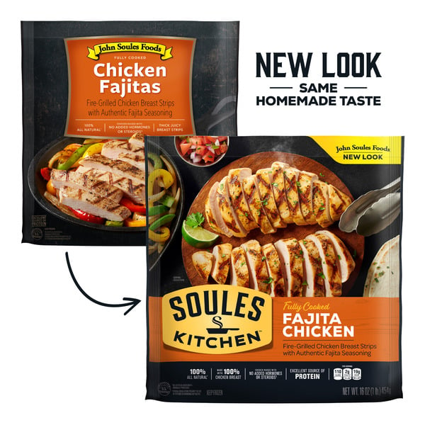 Frozen Meals John Soules Foods Soules Kitchen Fajita Chicken, Frozen hero