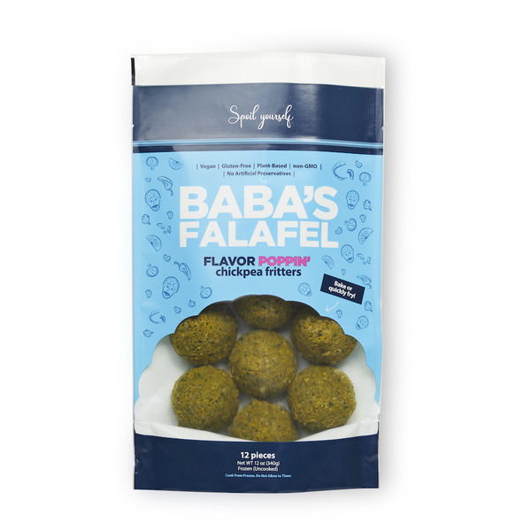 Frozen Appetizers & Sides Baba's Falafel hero