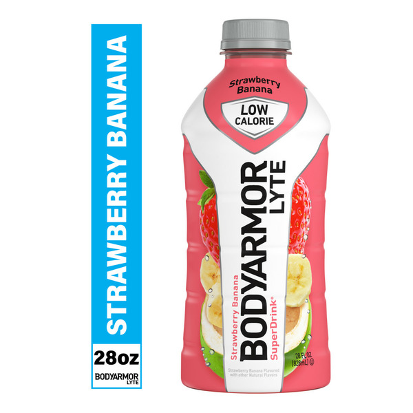 Energy & Sports Drinks BODYARMOR Lyte Strawberry Banana Electrolyte Hydration Drink hero