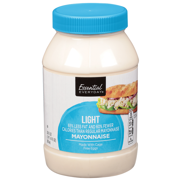 Condiments Essential Everyday Mayonnaise, Light hero