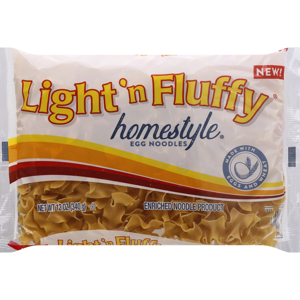 Dry Pasta Light 'n Fluffy Egg Noodles, Homestyle hero