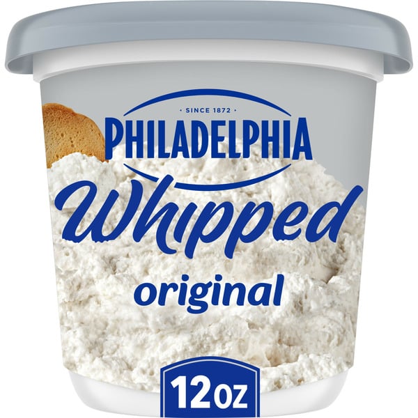 Cream Cheese & Sour Cream Philadelphia Original Whipped Cream Cheese Spread hero