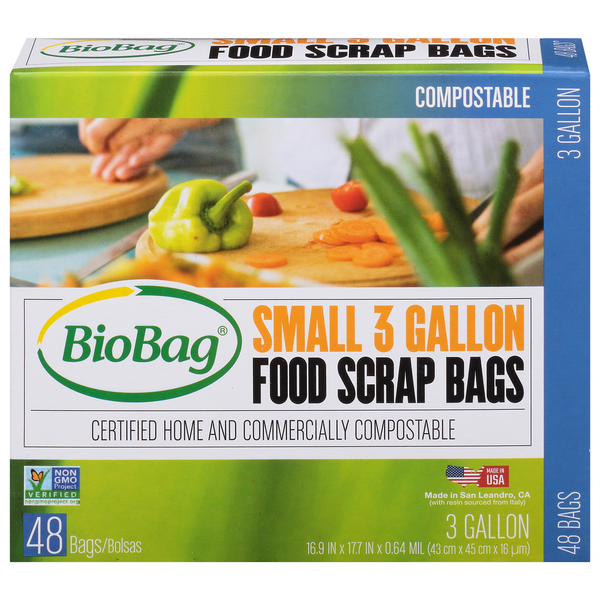 Trash Bags & Liners BioBag Food Scrap Bags Small hero